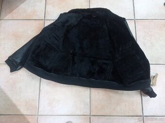 NOVÁ zimní bunda z ovčí kůže - 3XL - 3