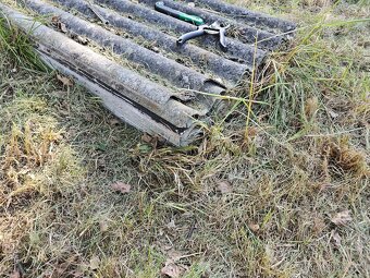 Vlnitý eternit, eternitové šablony za odvoz - 3