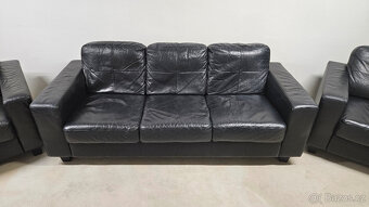 Kožená sedací souprava (3+1+1) - 3