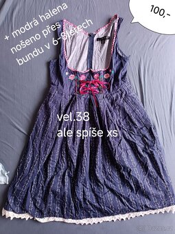 Oblečení holka od 122..134...152..M - 3