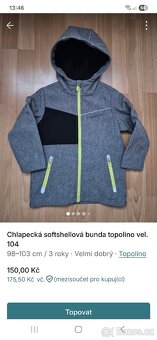 Oblečení chlapec vel 104-110 - 3
