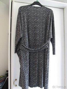 Šaty do kanceláře vel. 46 pro plnoštíhlé - 3