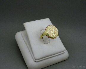 Prsten v kombinaci zlata - 3