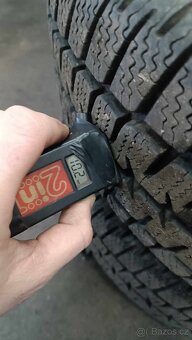 zimní pneu 215/70 R 15C na diskách boxer, jumper, ducato - 3
