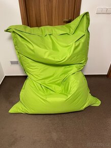 Prodám sedací vak / pytel CrazyShop - zelená - 3