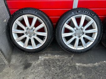 Original ALU kola Audi 18\" 8J ET39 + zimní pneu 245/45/R1 - 3