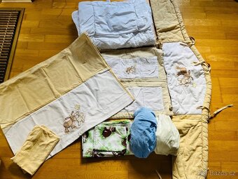 Set do dětské postýlky-peřinka,polštářek,mantinel - 3