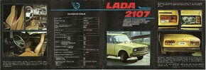 Prospekt Lada 2107, Mototechna 1987, dovoz Avtoexport - 3