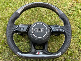 AUDI KARBON ŠPORTOVÝ ZKOSENY VOLANT - 3