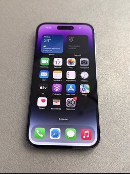 iPhone 14 Pro 128GB Deep purple, bez škrábanců,rok záruka - 3