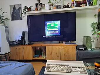 Commodore Amiga 1200 + kvalitní zdroj, Gotek, kabel joystick - 3