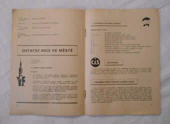 Časopis Kulturní zpravodaj Města Litovle Duben 1984 - 3