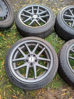 Alu kola Autec 8.5Jx18H2 zimní Michelin Pilot alpin - 3