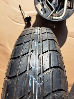 Dojezdové kolo rezerva Fiat, Alfa 4x98x58,1 - 125/80 R15 - 3