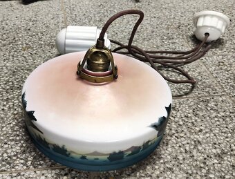 krásný starožitný kompletní stahovací lustr 4 - 3