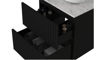 Závěsná skříňka pod umyvadlo Nicole 3x 60 cm - 3