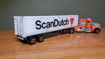 Model USA kamion Peterbilt / Kenworth / hračka 80.léta - 3