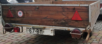 Prodám přívěsný vozík Beskydsport 2m x 1,6m - 3