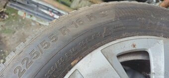 Zimni kola audi a6 4f 225/55 r16 5x112 - 3