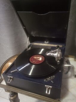 Kufříkový gramofon "Tempophon" - 3