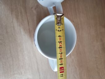 2k hrnek modrá míšeňská růže, Český porcelán BOHEMIA - 3
