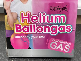Originální Balloon Time heliová láhev - 3