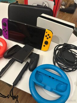 Nintendo switch OLED + bohaté příslušenství - 3