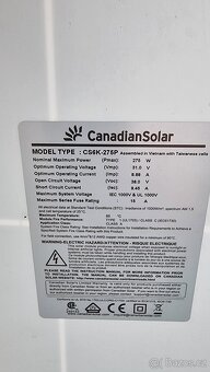 Fotovoltaický panel 275Wp - 3