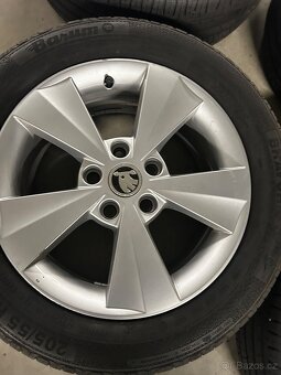 Orig.Alu Škoda Octavia 205/55/16 - 3