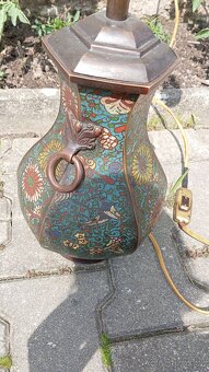Stolní lampa Cloisonne - 3