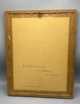 Karl Schwetz, zarámovaná maľba Viedne - 3