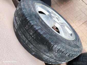 Alu kola Opel GM Ronal 5x110+letní pneu 185/65 R15 - 3