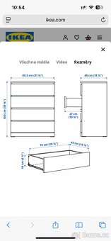 Komoda MALM (IKEA) - 3