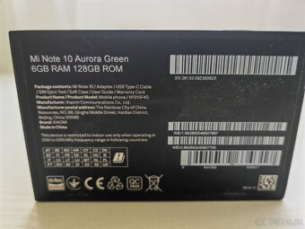 Xiaomi Mi Note 10 6/128 GB Aurora Green - 3