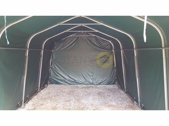 Mobilní garáž, sklad, hala - rozměr 3,3x4,8m, PC 18600kč - 3