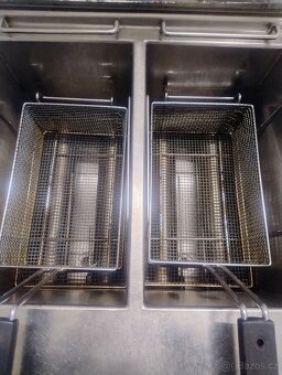 Plynová dvou fritéza - 3