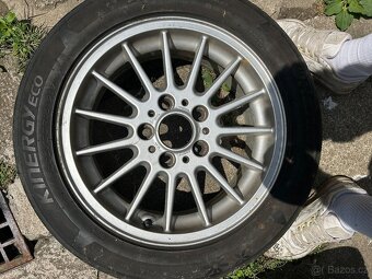 Originální alu kola 3ks BMW R16” + 5x letni pneu 205/55 - 3