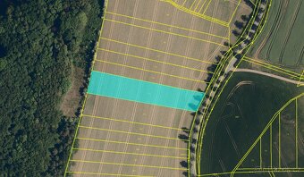 Prodej zemědělské půdy – 6 452 m2 – kú Újezdsko - 3