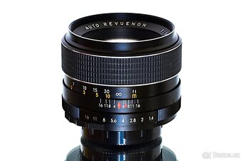 Revuenon auto 1,4/55 M42 TOMIOKA TOP STAV - 3