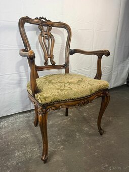 Historické křeslo ve stylu Ludvíka XV. (135059) - 3