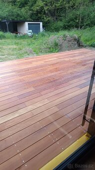 Garapa terasová prkna, hladké/ drážkované s dopravou - 3