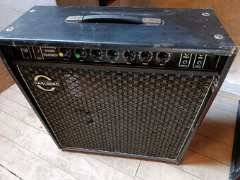 vintage 2x12" Carlsbro zesilovač kombo chassis 1970' - 3