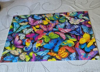 PUZZLE 500 ks motýl - 3