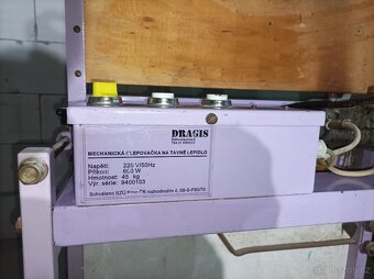 Olepovačka ABS hran na tavné lepidlo Dragis - 3