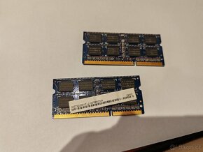 RAMKY paměti DDR3, SODIMM, Ram do notebooku 2x2GB - 3