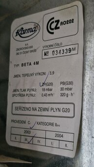 Plynové přímotopy Karma - 3