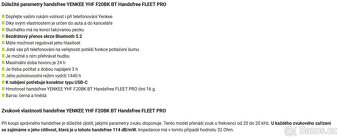 Handsfree YENKEE YHF F20BK BT Handsfree FLEET PRO - 3