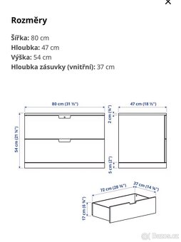 Komody Ikea Nordli - 3