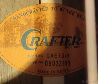 Crafter gae 18/n elektroakustická kytara - 3