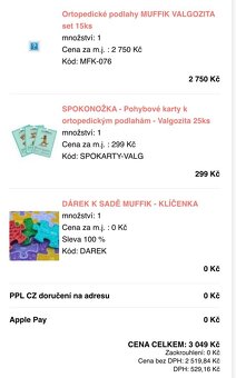 Ortopedické puzzle + pohybové karty - 3